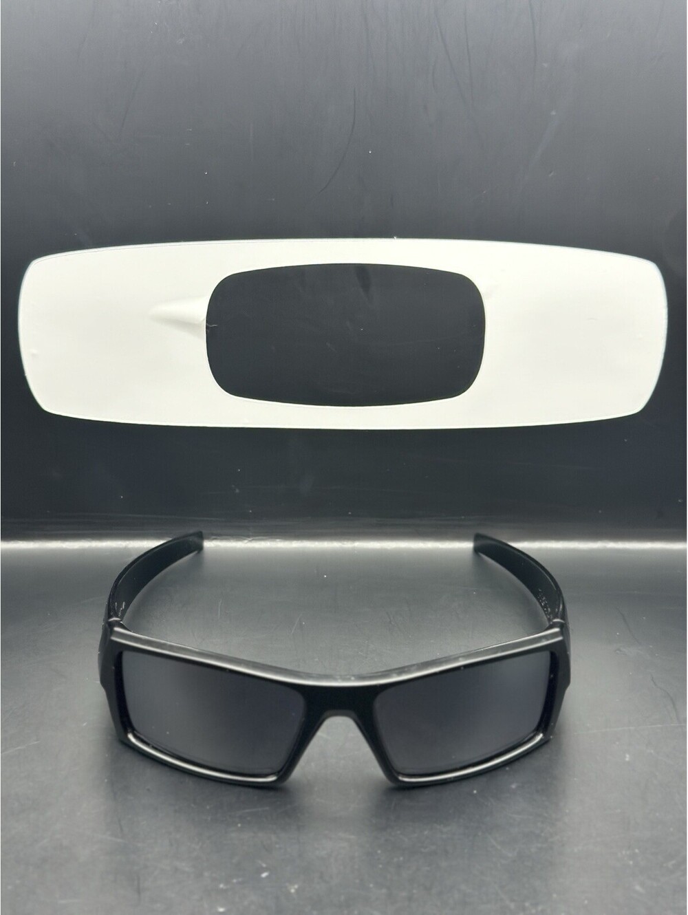 Oakley Gascan S Polished Black w/Black Iridium Lenses